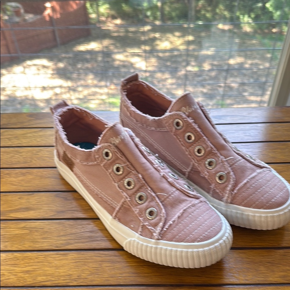 Blowfish Pink Slip-On Sneakers